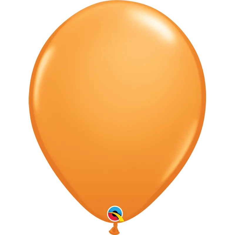 Orange - Latexballon rund - Ø 40 cm   