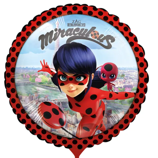 Folienballon "Miraculous" Ladybug & Tikki