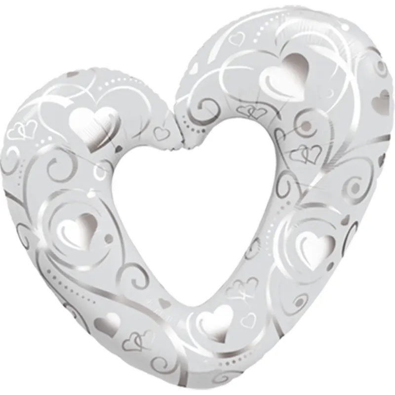 Hearts and Filligree white