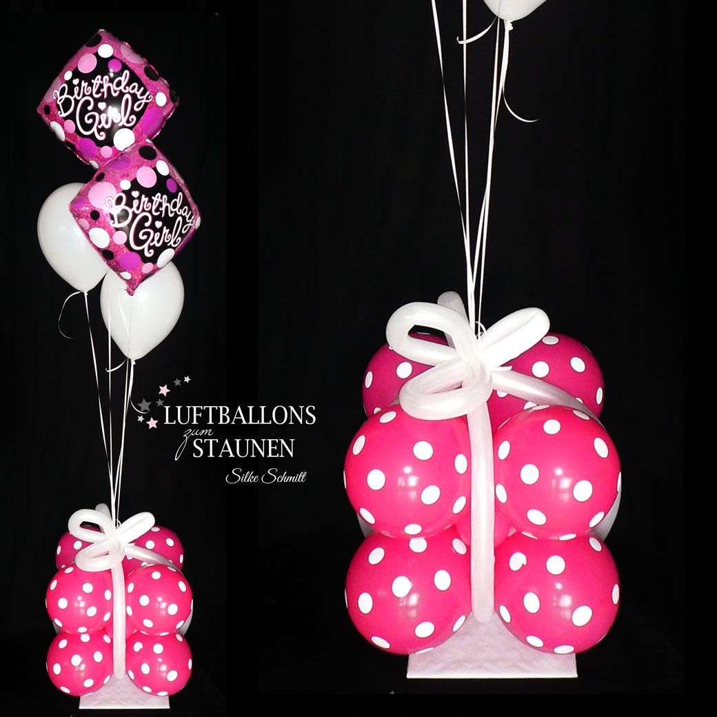 Birthday Girl Ballon-Paket