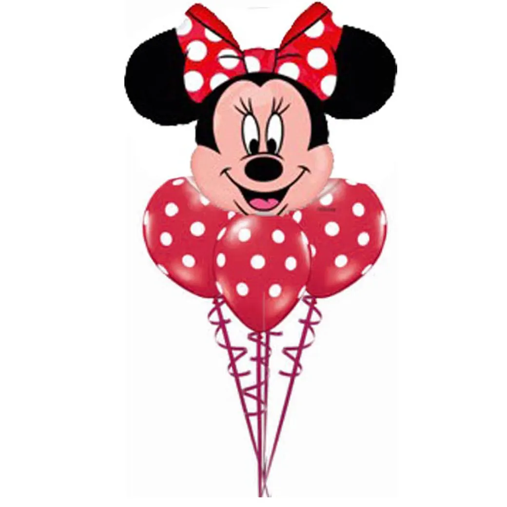 Luftballon-Bouquet Minnie oder Mickey