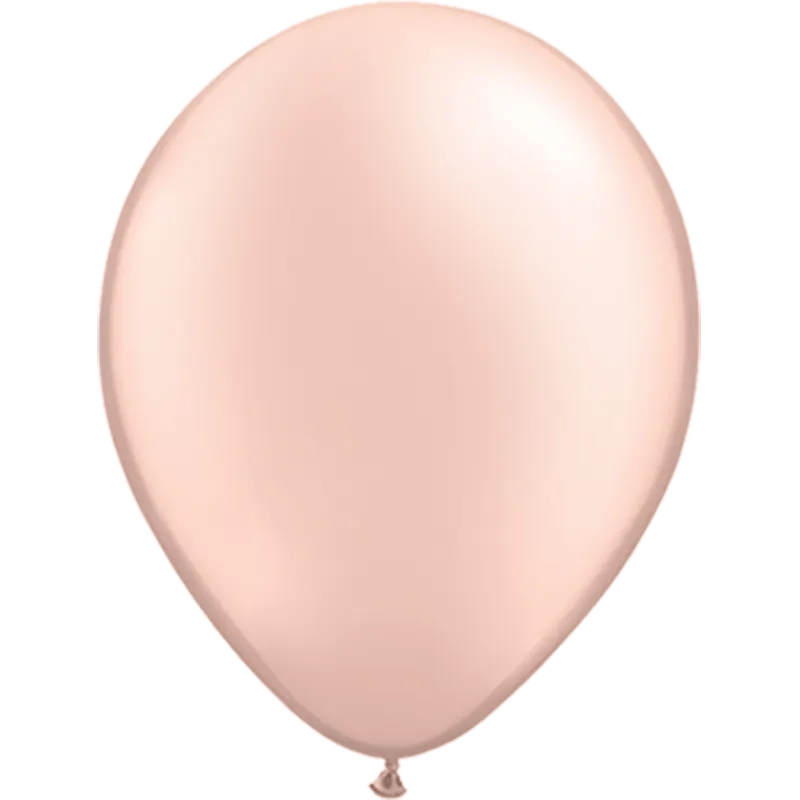 PEARL PEACH - Latexballon rund - Ø 27,5 cm   