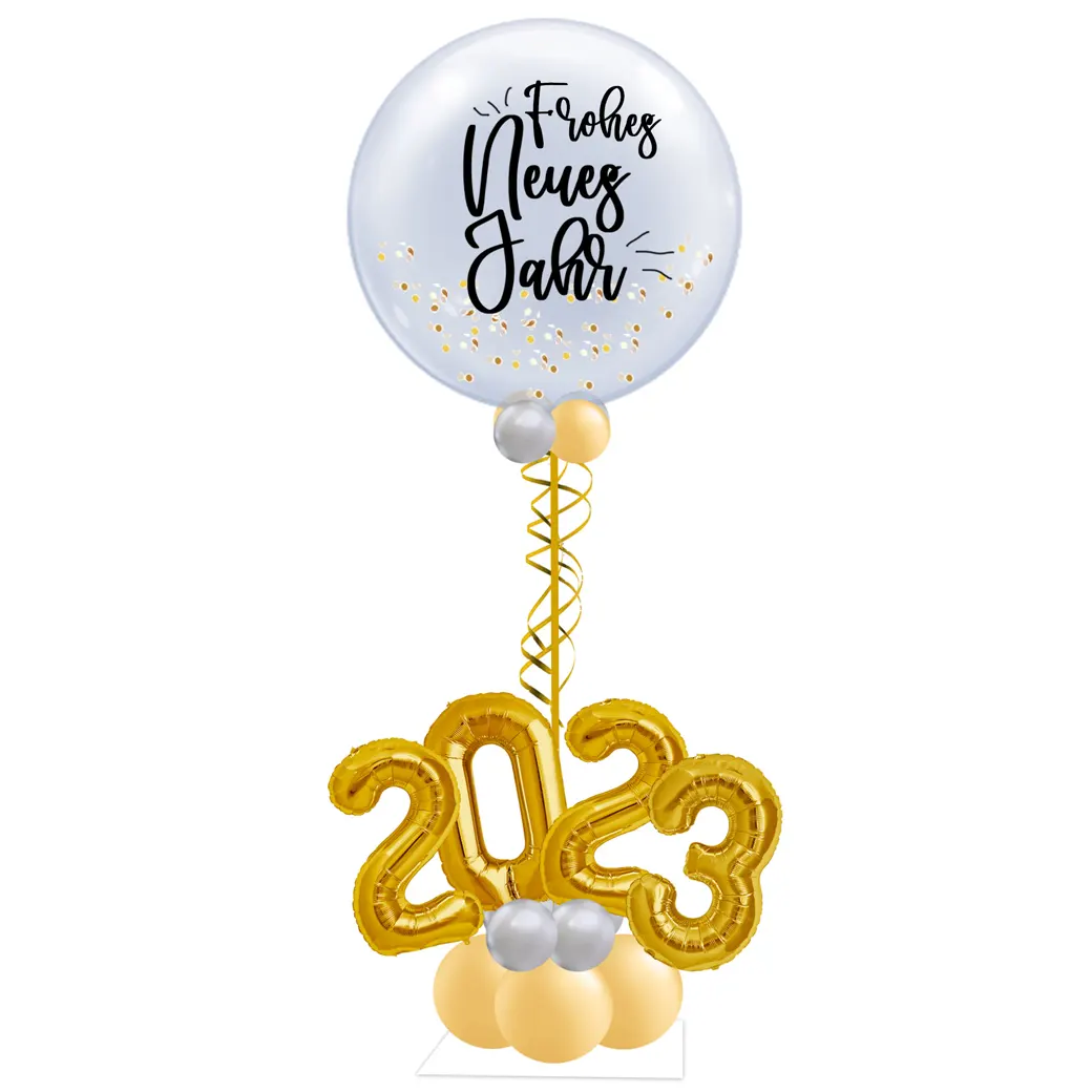  Ballon - Arrangement: Frohes Neues Jahr