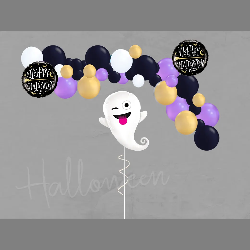 Ballon - Girlanden - Set: HAPPY HALLOWEEN
