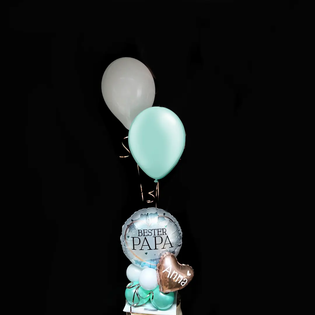 Ballon - Arrangement zum Vatertag  - Für den Besten Papa der ganzen Welt