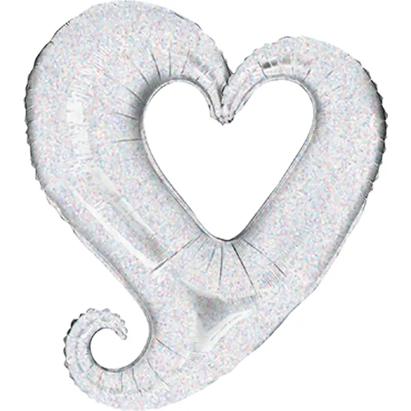 Chain of Hearts silber