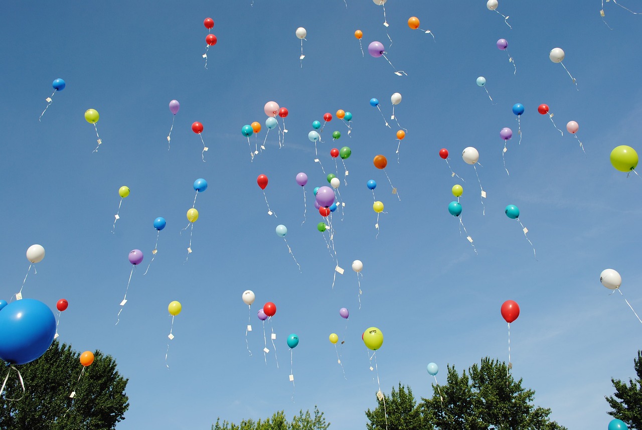 Weitflug - Runde Ballons (Premium-Qualität)