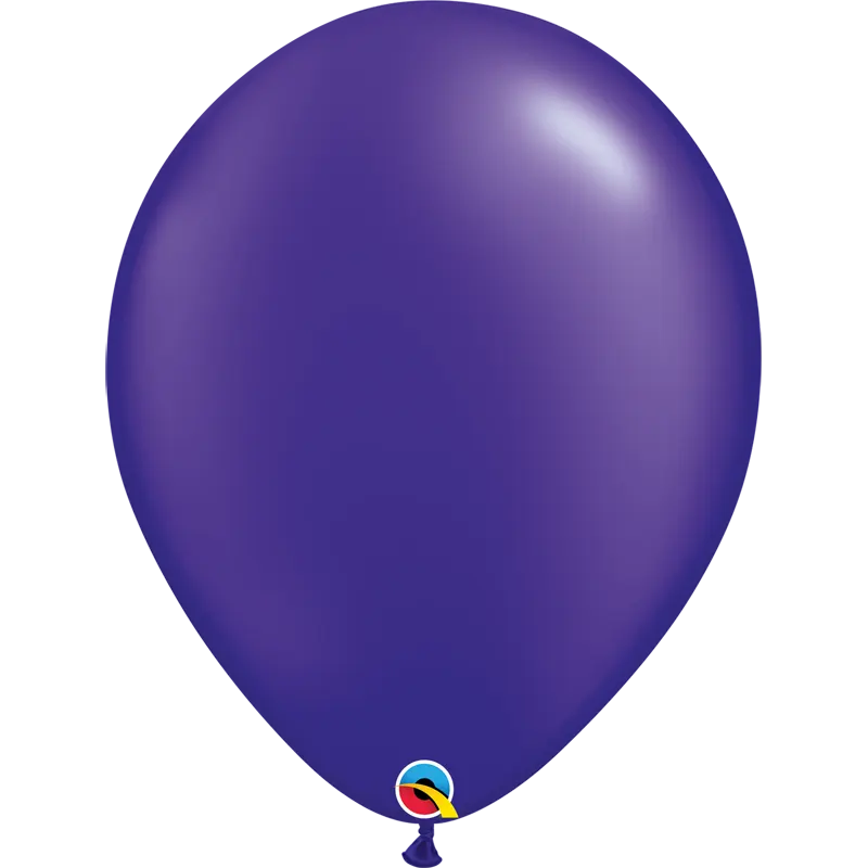 Pearl Purple Violet - Latexballon rund - 40 cm      