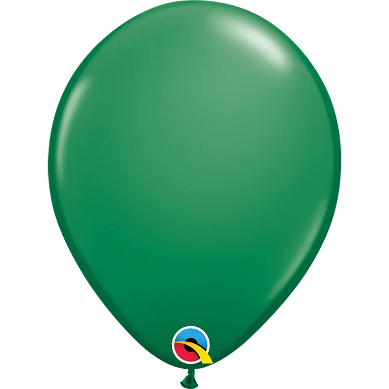 Green - Latexballon rund - 27,5 cm  