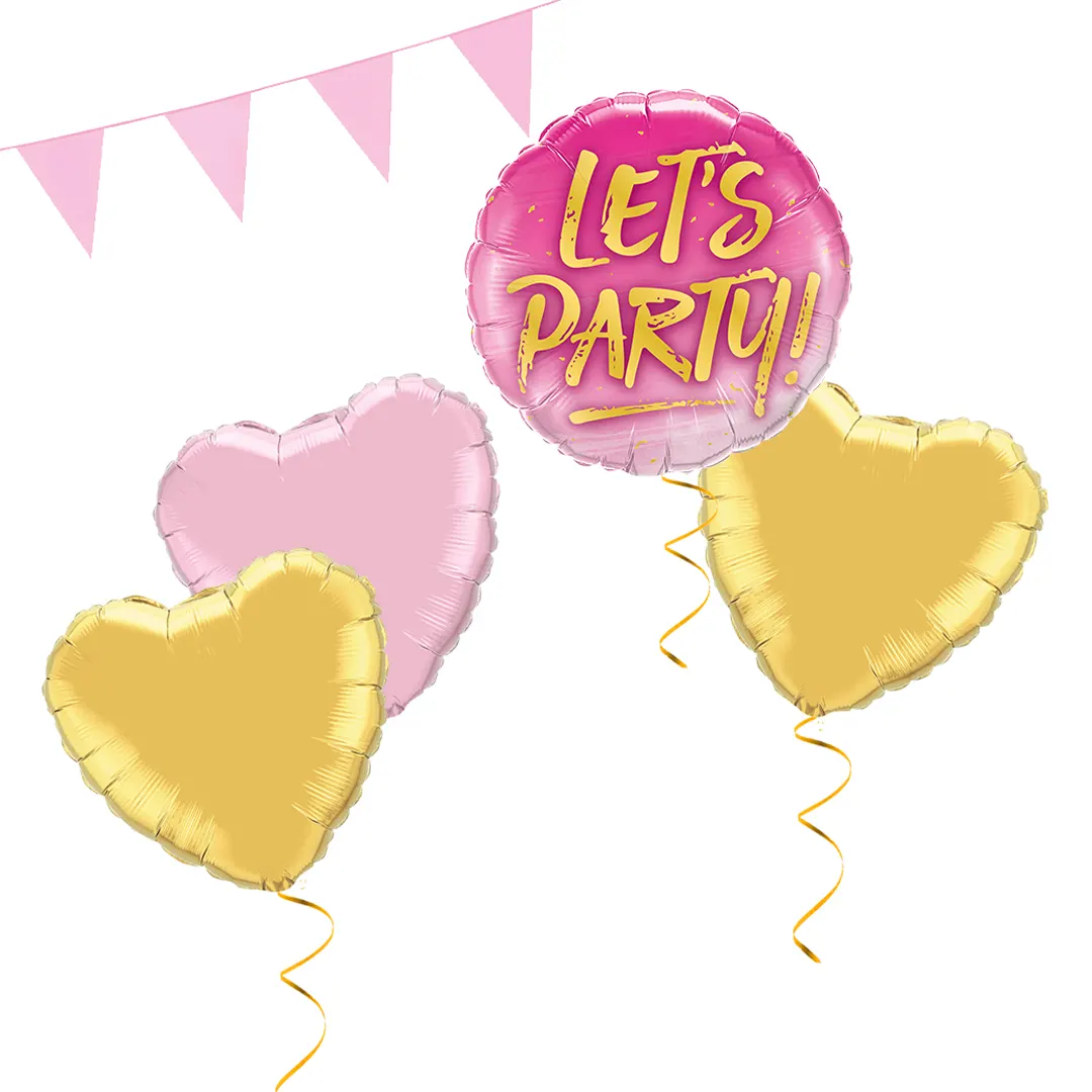 Ballon-Set: LET´s PARTY