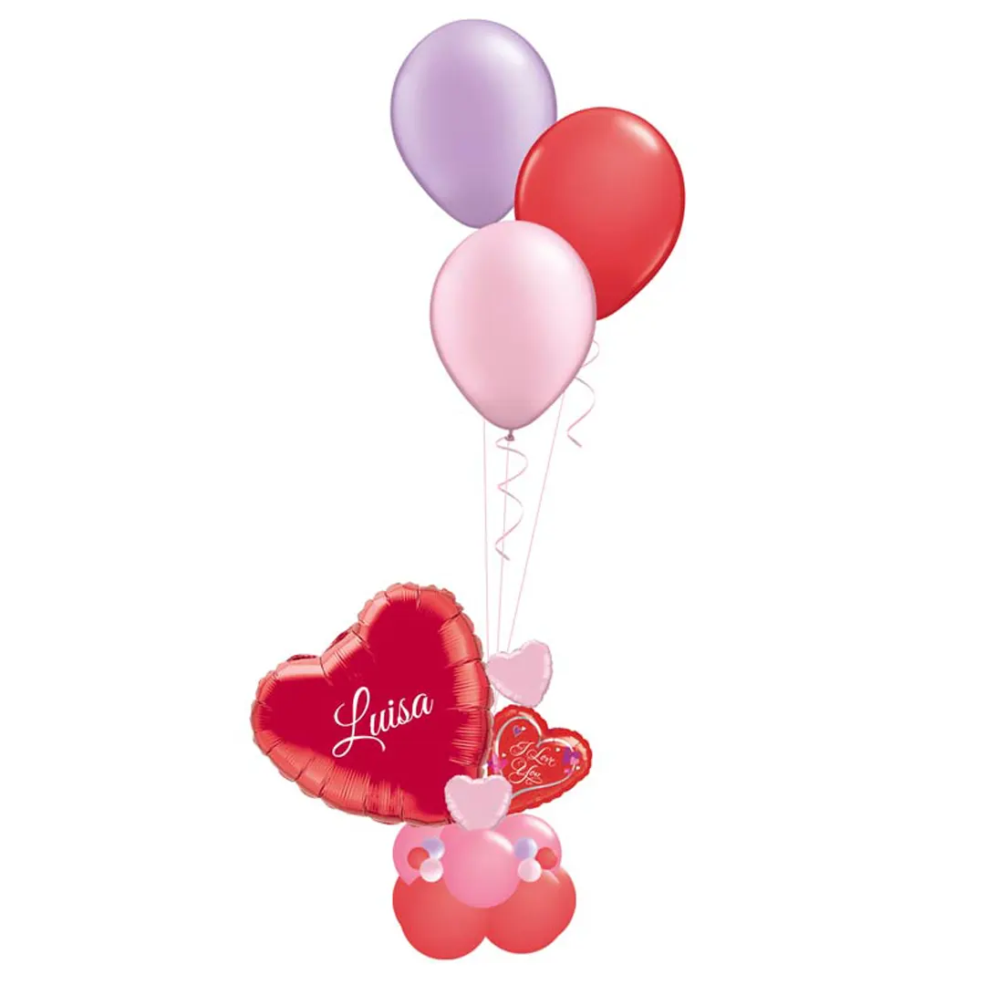Ballon - Geschenk: I love you