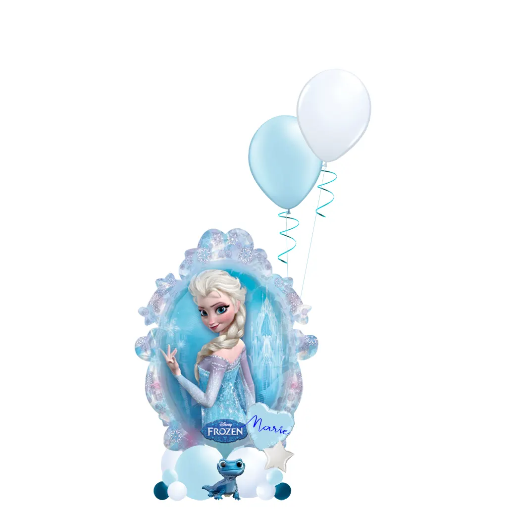 Ballon - Arrangement "Frozen: Elsa, Anna & Bruni"