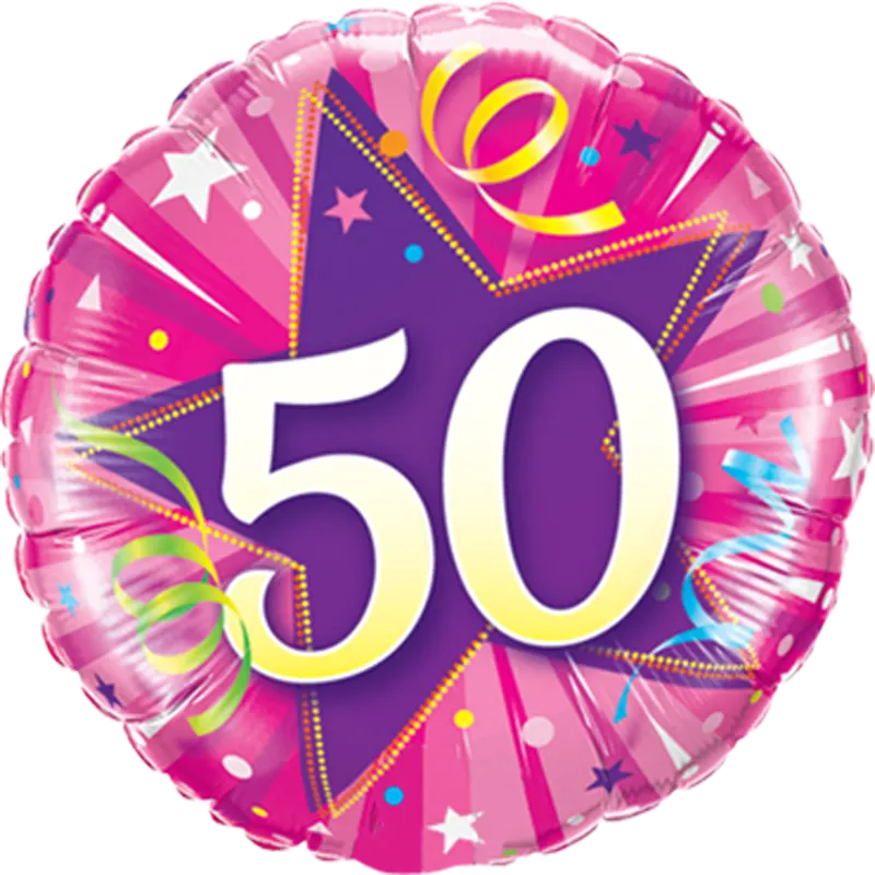 Geburtstag: Happy Birthday 50 pink
