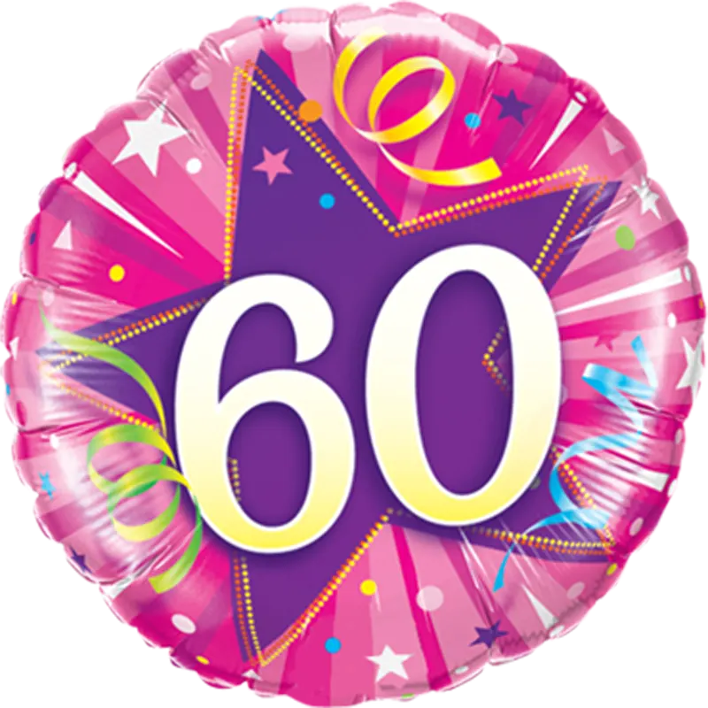 Geburtstag: Happy Birthday 60 pink 