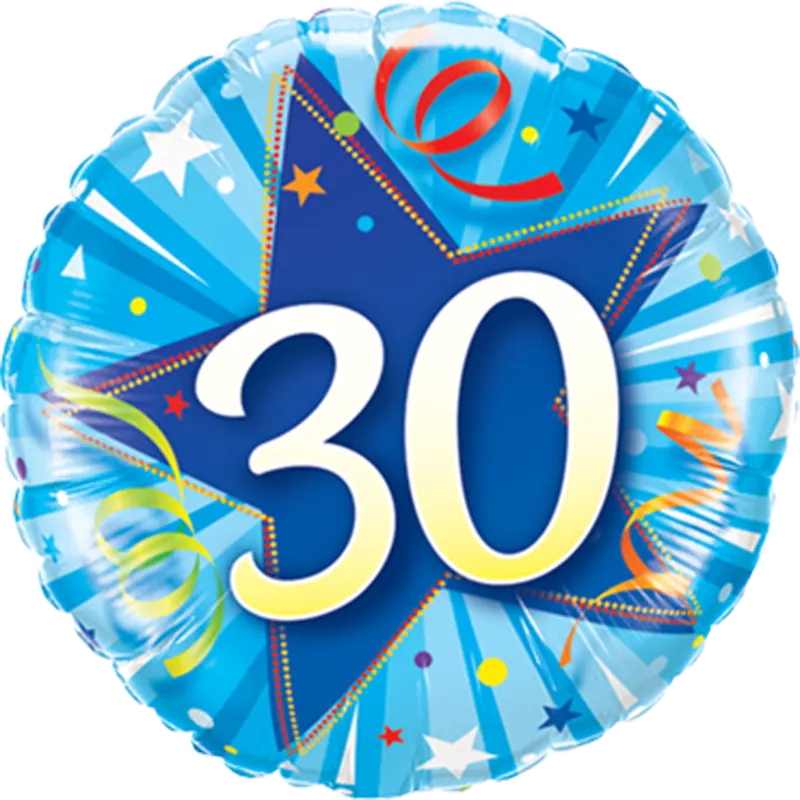 Geburtstag-Zahl: Happy Birthday 30
