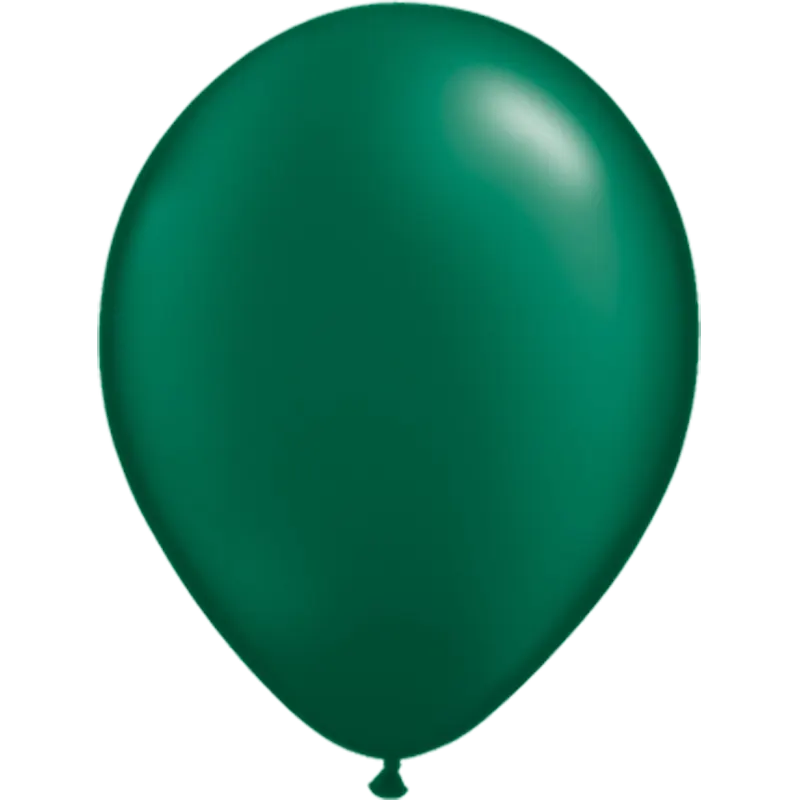 Pearl Emerald Green - Latexballon rund - 27,5 cm 