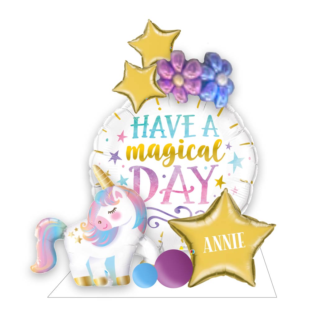 Ballongruß Geburtstag: "Have A magical DAY"