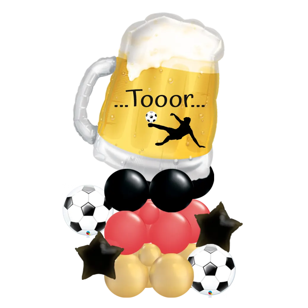 Ballon WM Fußball Arrangement - ...Tooor...