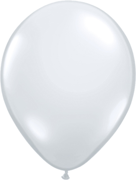 Clear - Latexballon rund - 40 cm 