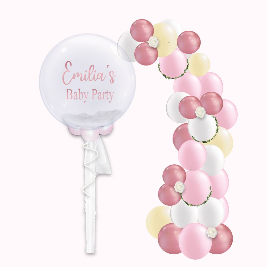 Ballon - Deko - Set: Babyparty