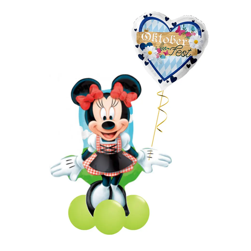 Ballon-Arrangement Volksfest: Mickey & Minnie