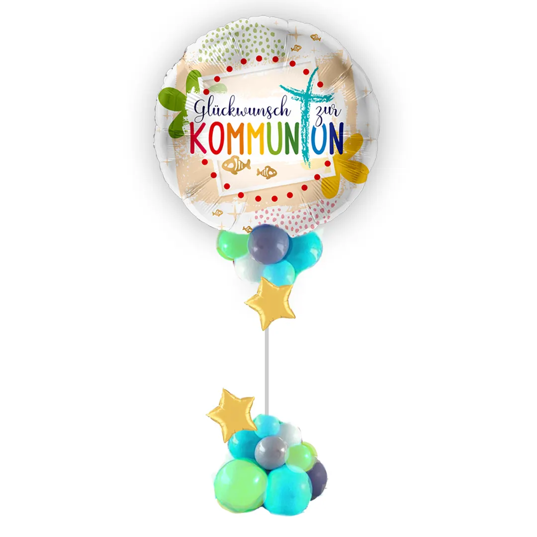 Geschenk Ballon |  Glückwunsch zur Kommunion