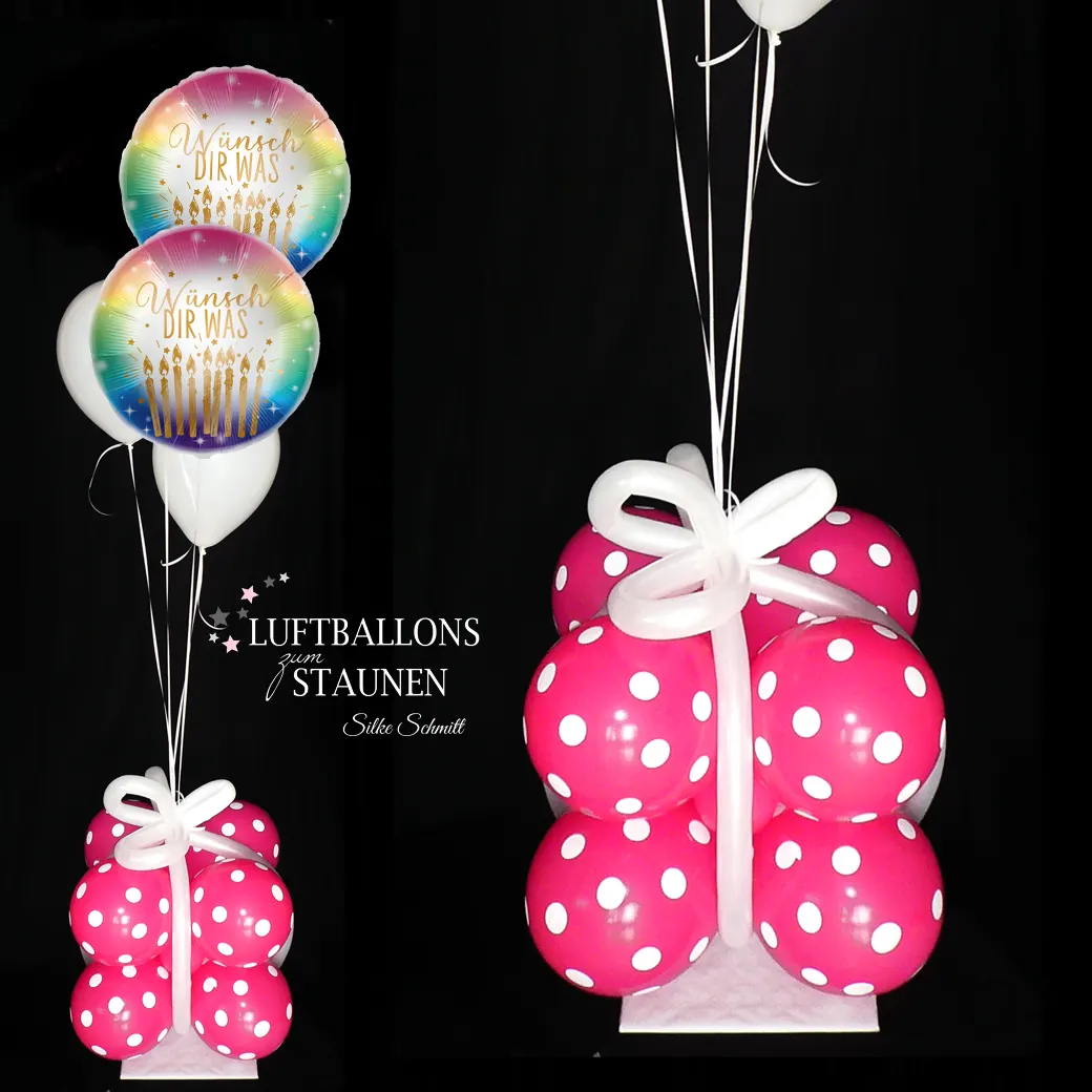 Festliches "Birthday Girl" Ballon-Paket, ideal für eine unvergessliche Geburtstagsfeier. Mit eleganten und bunten Ballons sorgt dieses Paket für eine wunderschöne Dekoration und hebt das Geburtstagskind gebührend hervor.