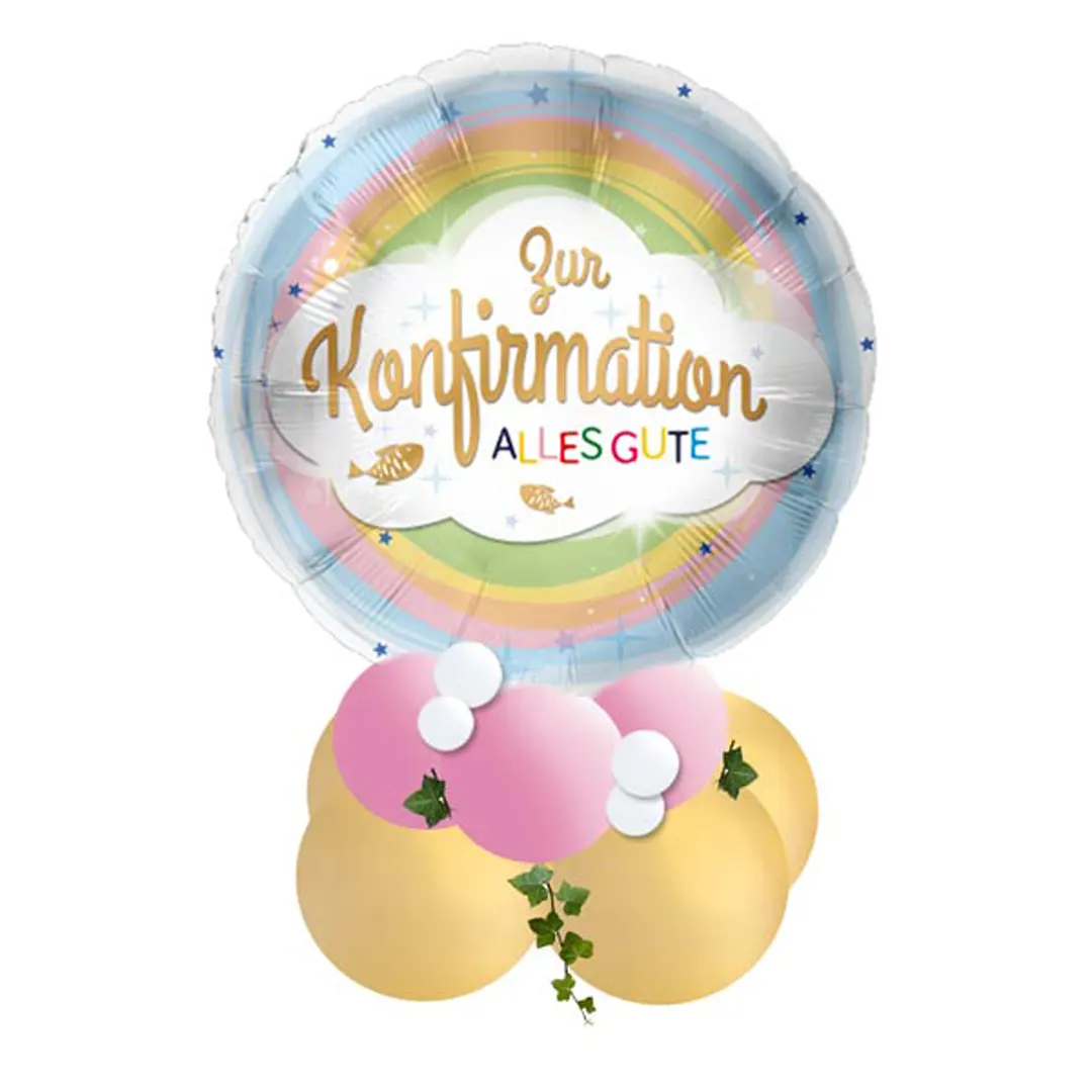 Geschenk Ballon Kommunion - Konfirmation