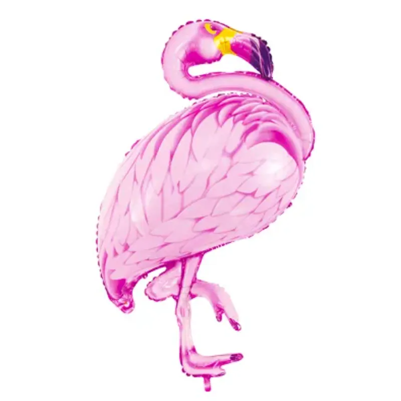 XXL Tier Folienballon Flamingo – Eleganter Folienballon in Form eines rosa Flamingos, perfekt für Sommerpartys und tropische Themenfeiern.